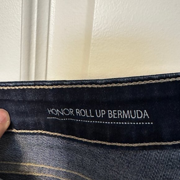 Cookie Johnson 'Honor Roll Up Bermuda' Denim Short - Picture 3 of 3